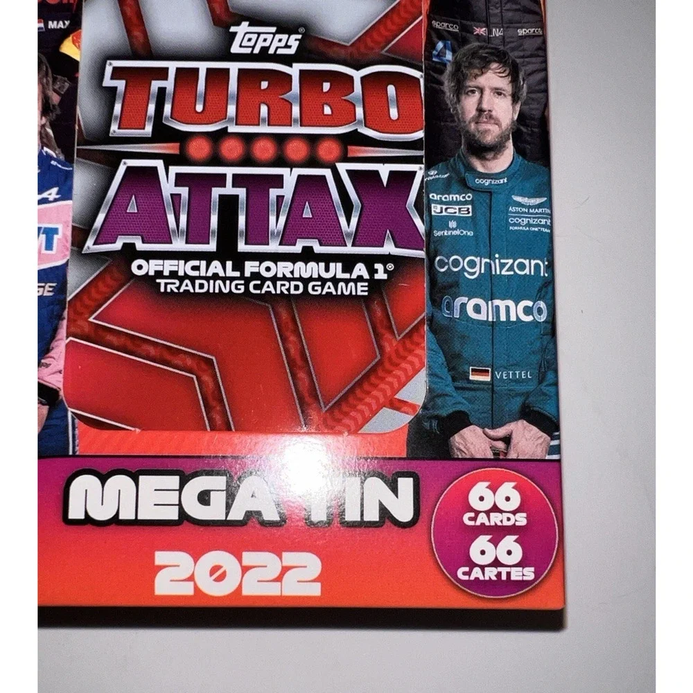 2022 Topps Formula 1 F1 Turbo Attax Mega Tin